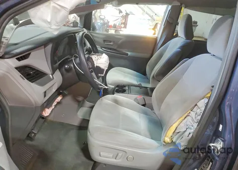 2017 Toyota Sienna Le from USA, damaged, VIN 5TDJZ3DC9HS167871